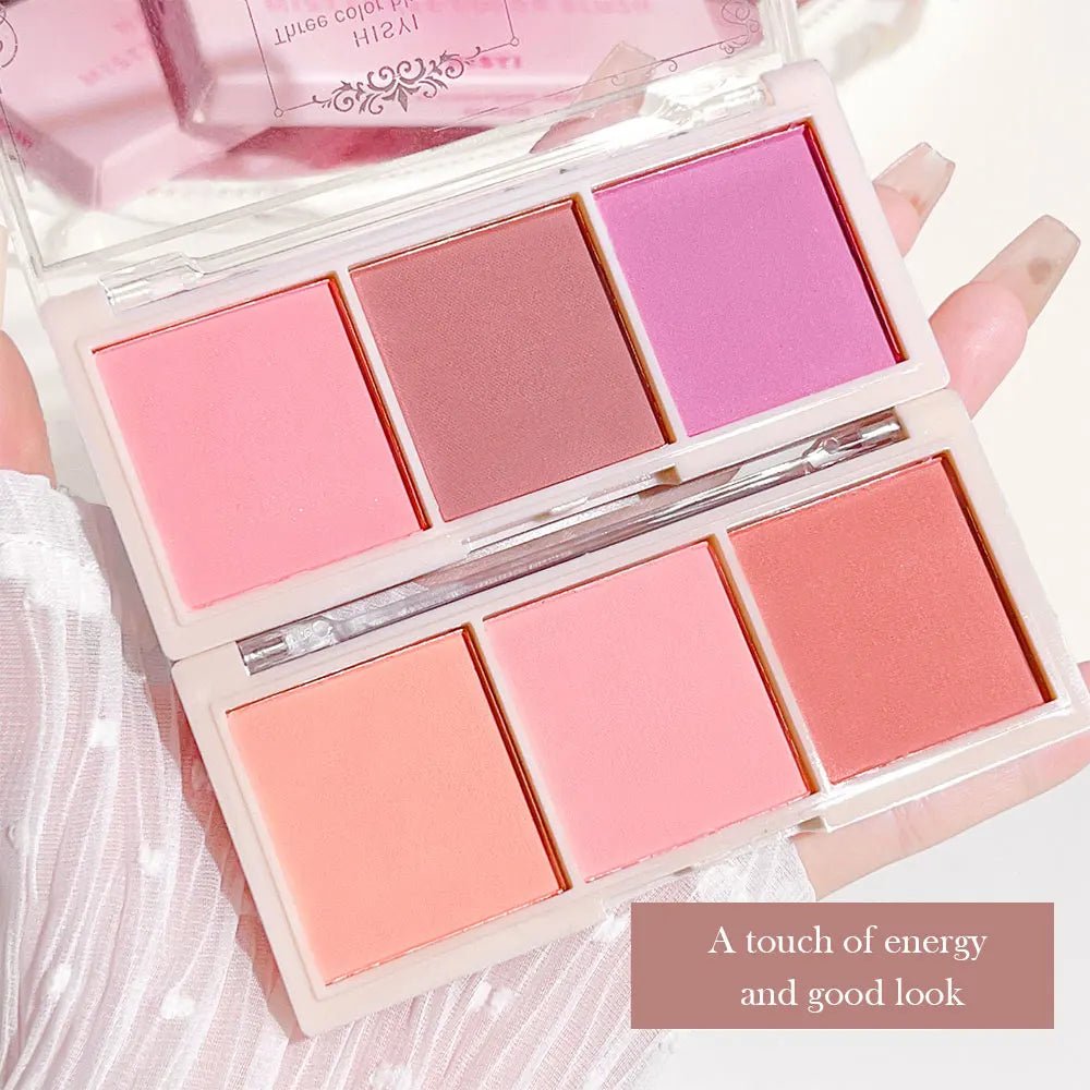 HISYI Three Color Nude Matte Blush