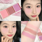 HISYI Three Color Nude Matte Blush