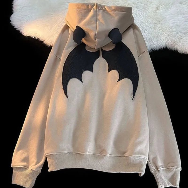 Hoodies Devil Dark Cardigan Zip Up