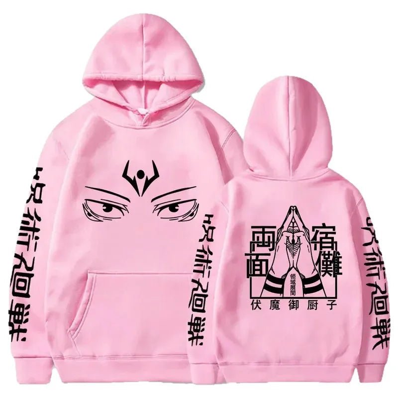 Hoodies Japanese Anime Top Graphic Fleece