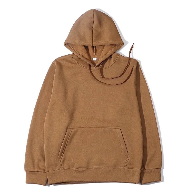 Hoodies Sweatshirts Solid Top Fleece Picture Color 2
