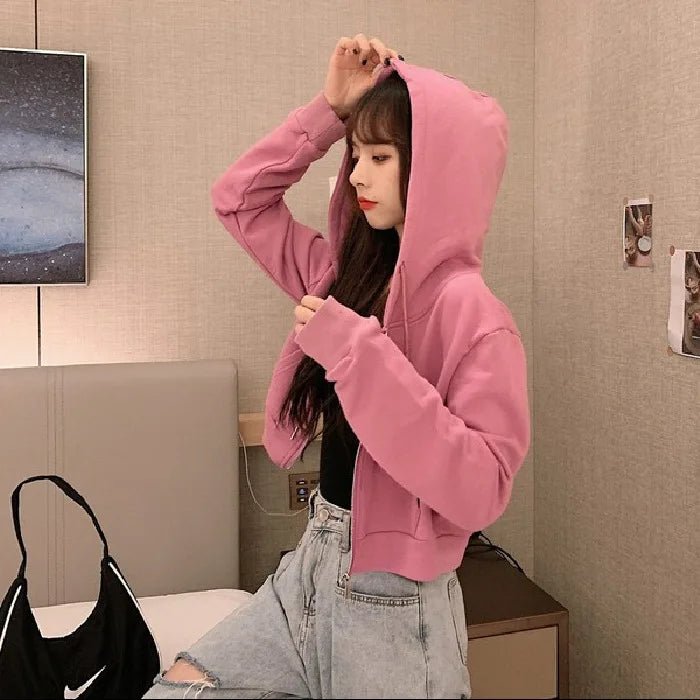 Hoodies Sweatshirts Solid Top Fleece Picture color 9