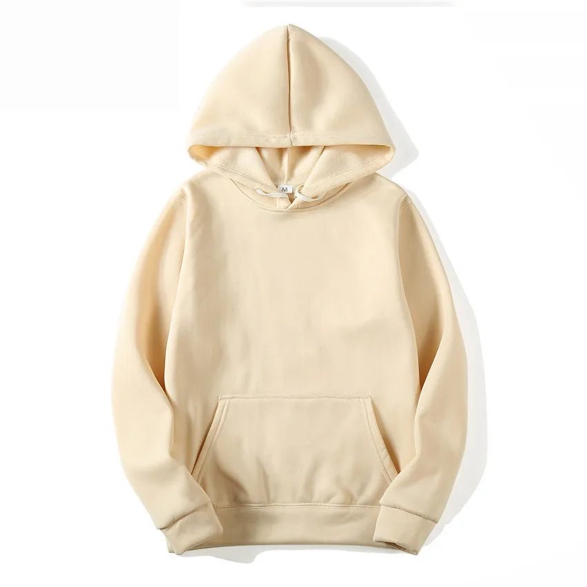 Hoodies Sweatshirts Solid Top Fleece