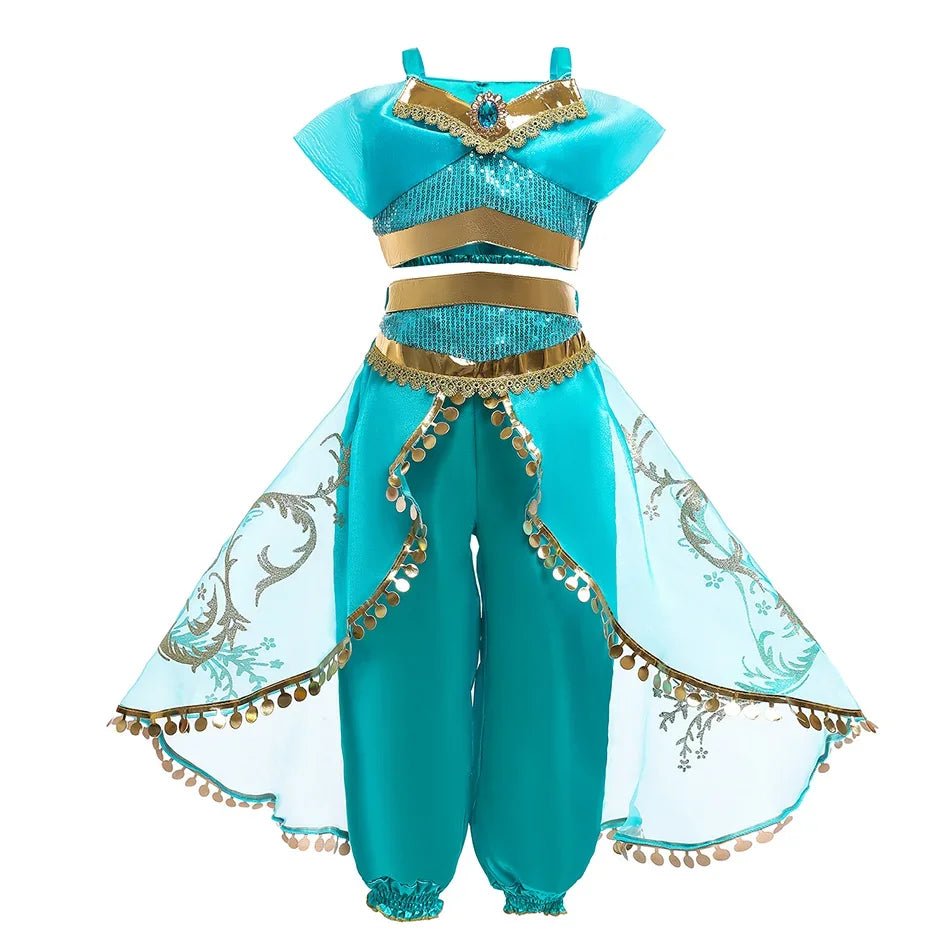 Kids Belle Aurora Costume Dress Jasmine09