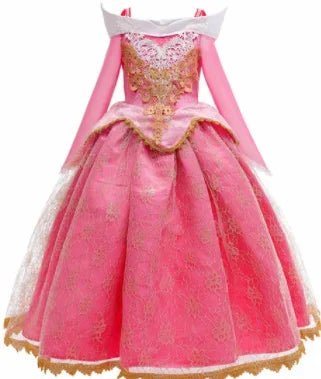 Kids Belle Aurora Costume Dress Aurora02