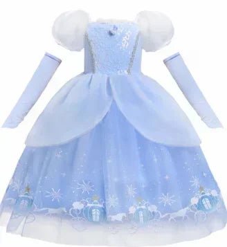 Kids Belle Aurora Costume Dress
