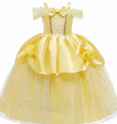 Kids Belle Aurora Costume Dress Belle04