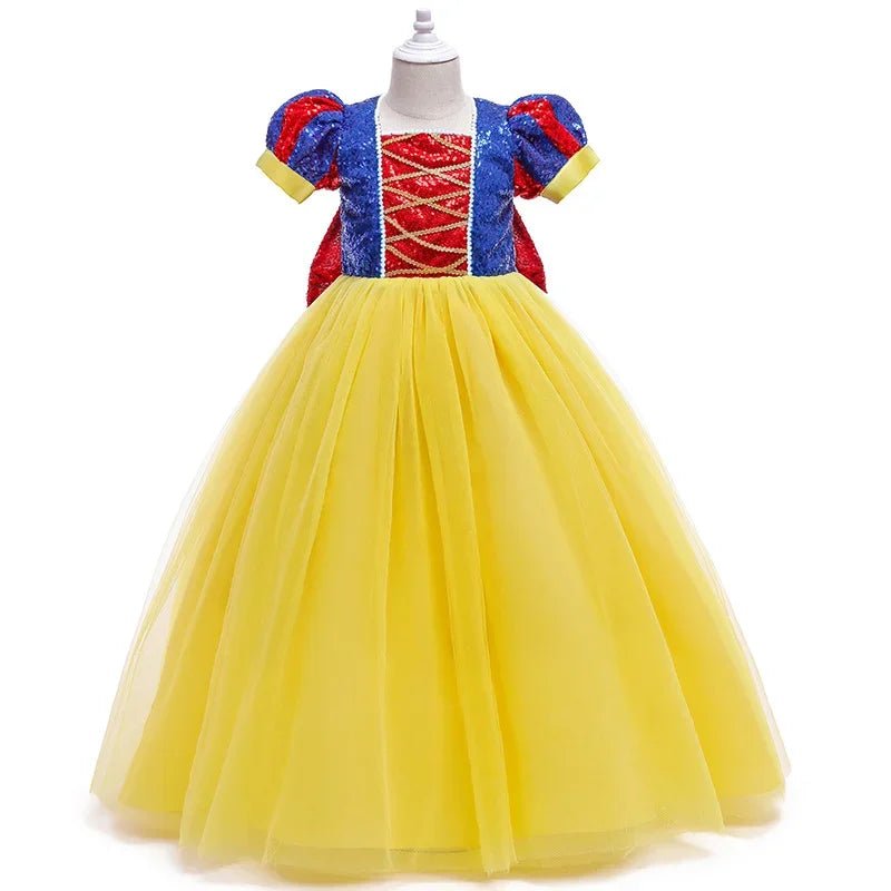 Kids Belle Aurora Costume Dress Snowwhite05