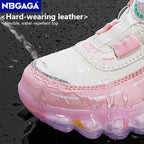 Kids' Colorblock Faux-Leather Sneakers