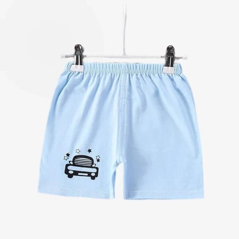 Kids Cotton Elastic Shorts