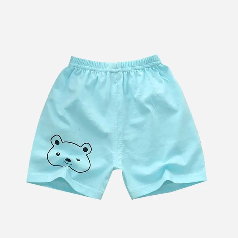 Kids Cotton Elastic Shorts Type 7