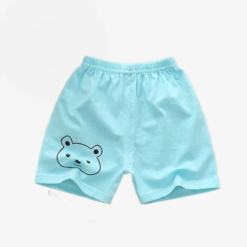 Kids Cotton Elastic Shorts