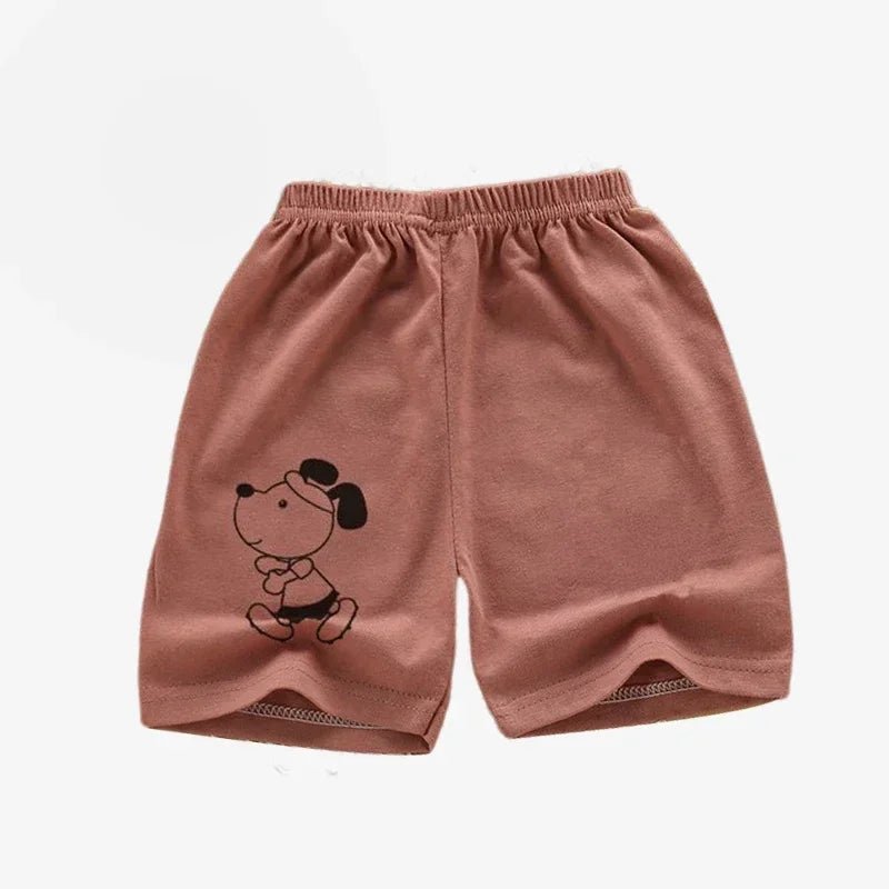 Kids Cotton Elastic Shorts Type 5