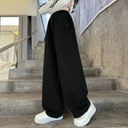 Kids Girls Sporty Pants Black