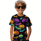 Kids Halloween Graphic T Shirt