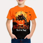 Kids Halloween Graphic T Shirt