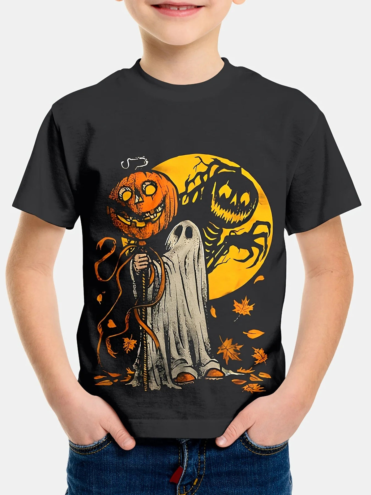 Kids Halloween Graphic T Shirt TXS00QP7