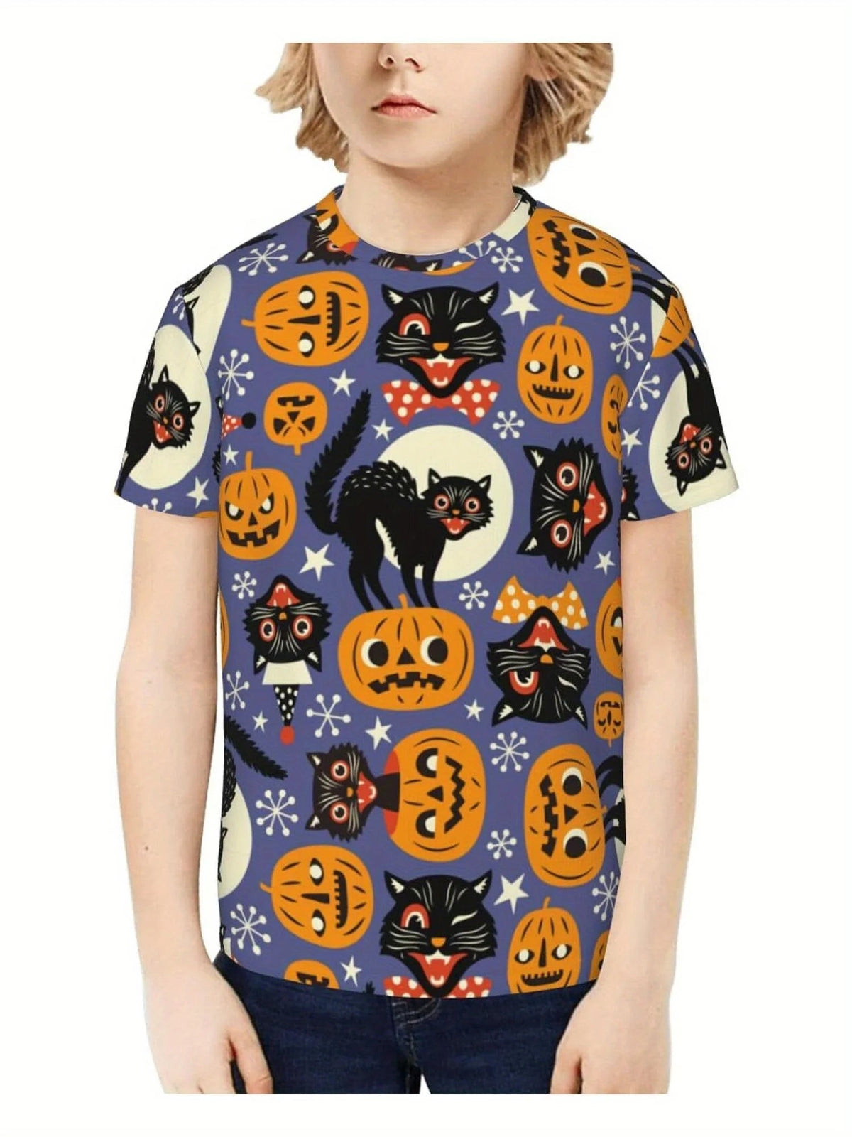 Kids Halloween Graphic T Shirt TXS00QP4