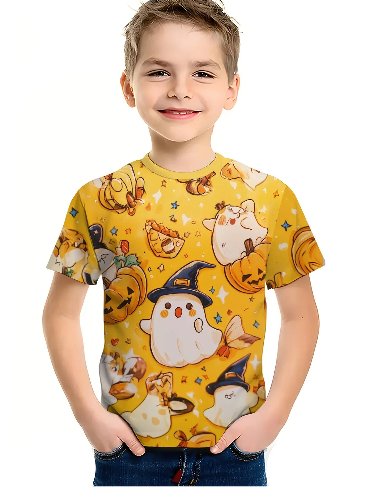 Kids Halloween Graphic T Shirt TXS00QPA