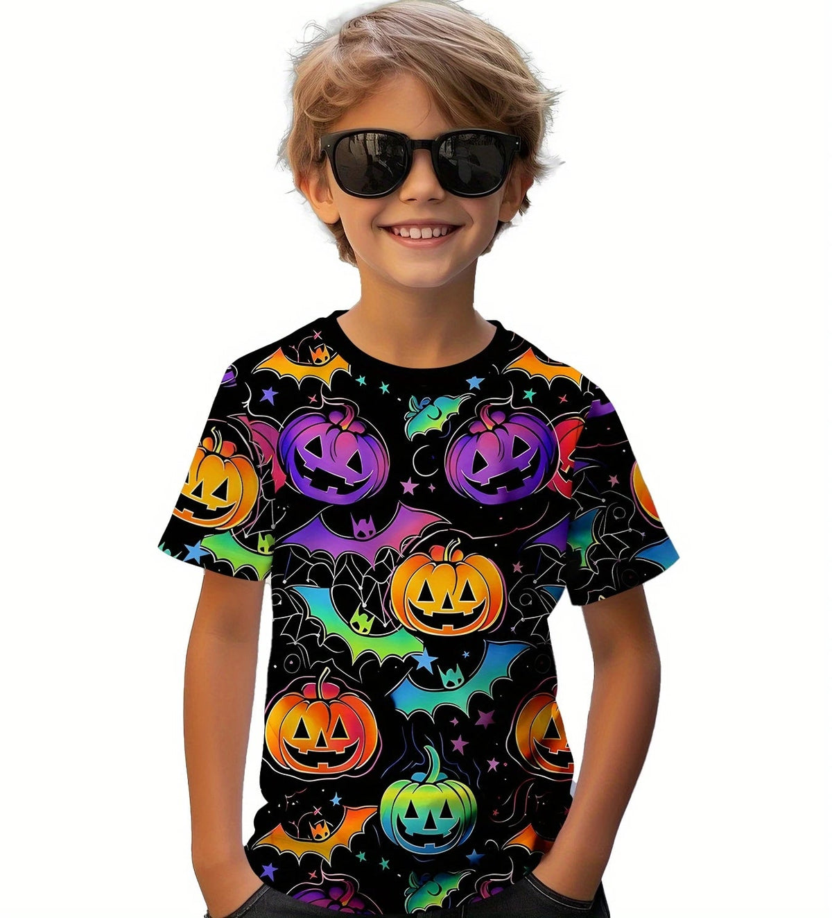 Kids Halloween Graphic T Shirt TXS00QOZ