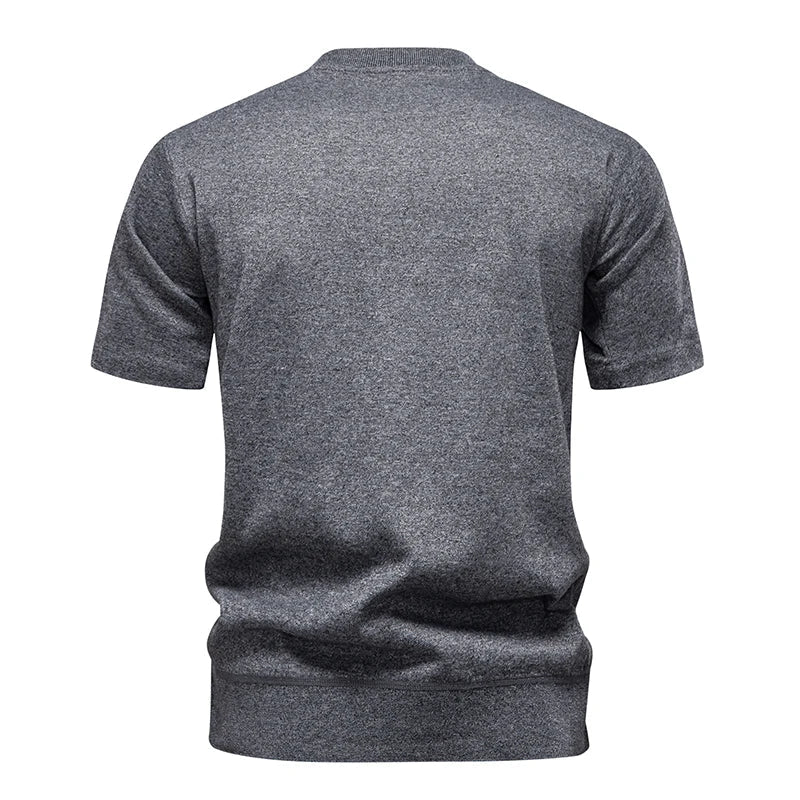 Knit Pullovers Sleeve Knitted T Shirt Ribbed Lace