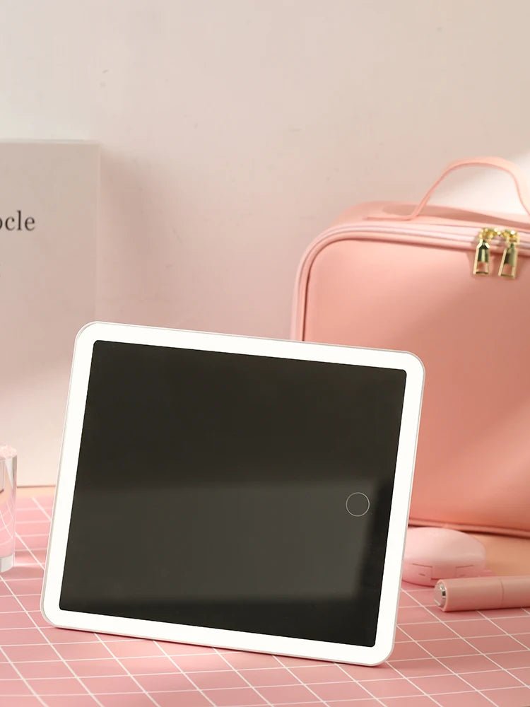 LED Light Makeup Bag with Mirror