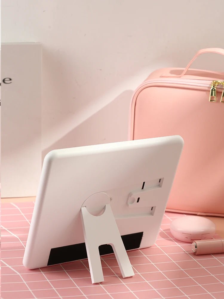 LED Light Makeup Bag with Mirror
