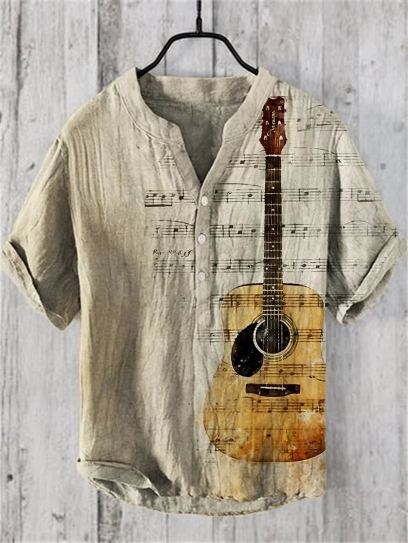 Linen Blend Breathable Shirt B5