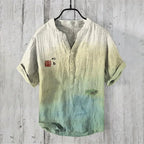 Linen Blend Breathable Shirt B18