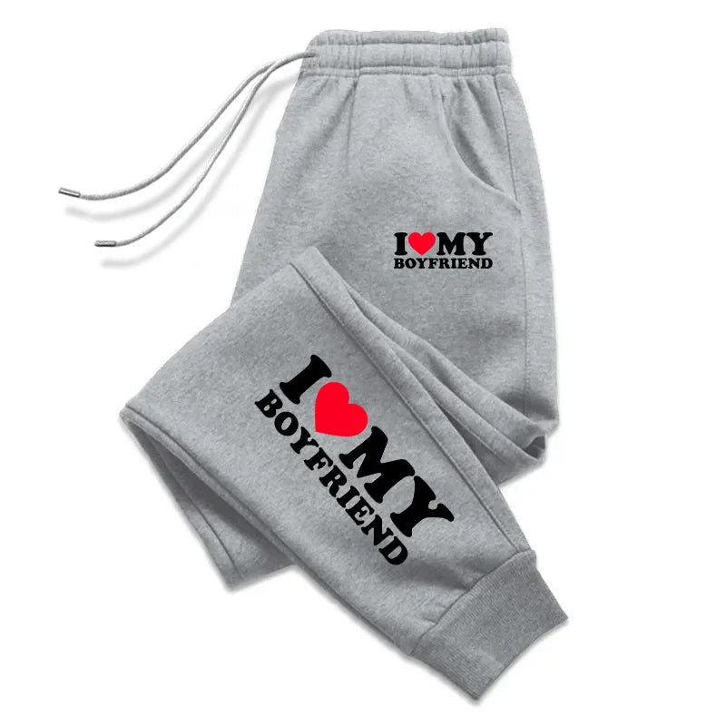 Love Boy Friend Pants GreyB