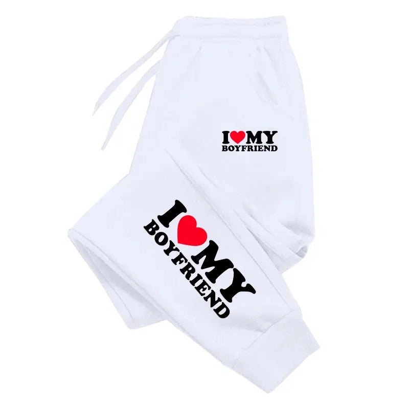 Love Boy Friend Pants WhiteB