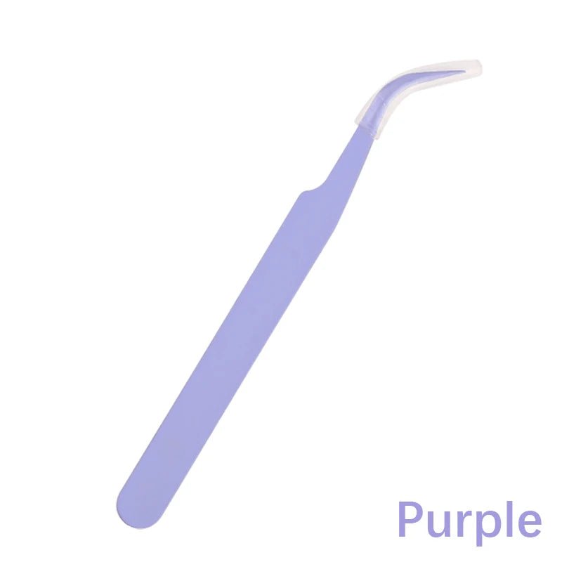 Magnetic Eyelash Extension Tool Kit Tweezer Purple