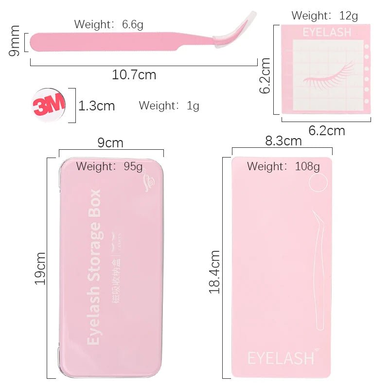 Magnetic Eyelash Extension Tool Kit