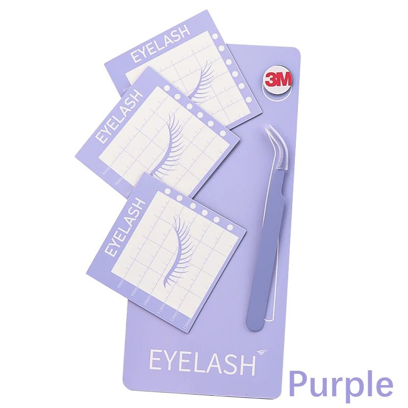 Magnetic Eyelash Extension Tool Kit 6pcs Purple