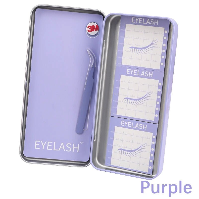 Magnetic Eyelash Extension Tool Kit Set Purple