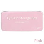 Magnetic Eyelash Extension Tool Kit Box Pink
