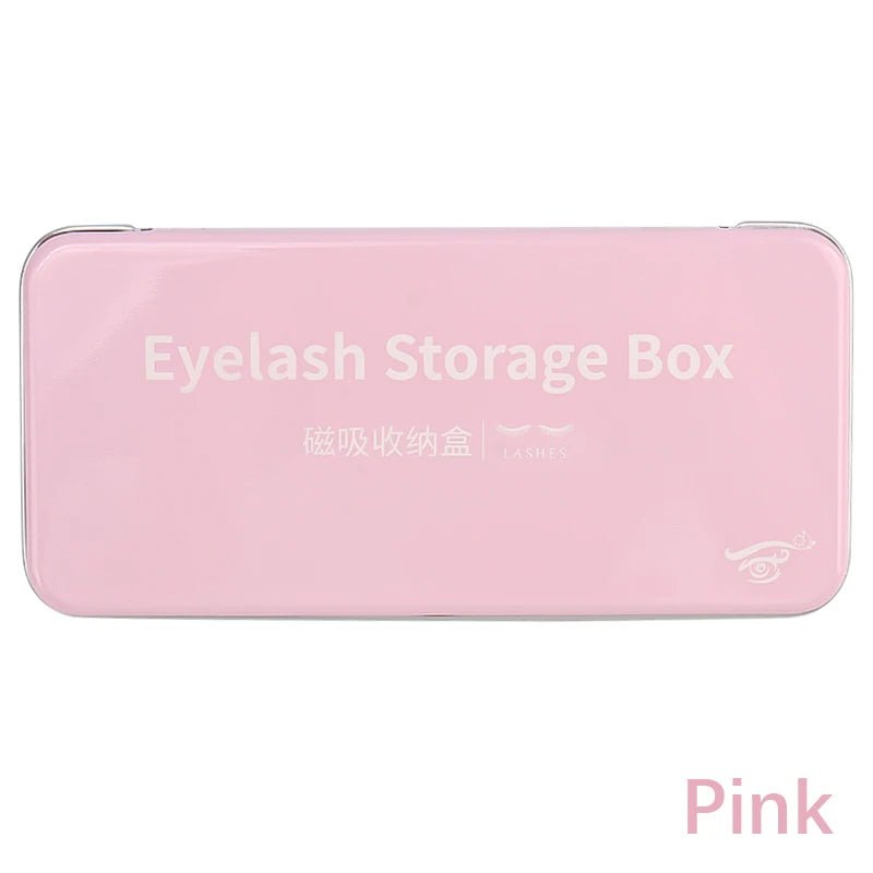 Magnetic Eyelash Extension Tool Kit Box Pink