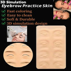 Microblading Eyebrow Practice Skin