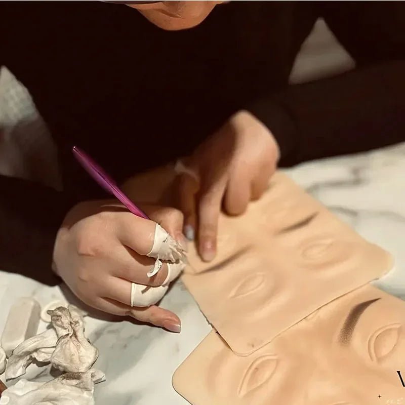 Microblading Eyebrow Practice Skin