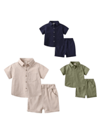 Milancel Kids Set Solid Shorts