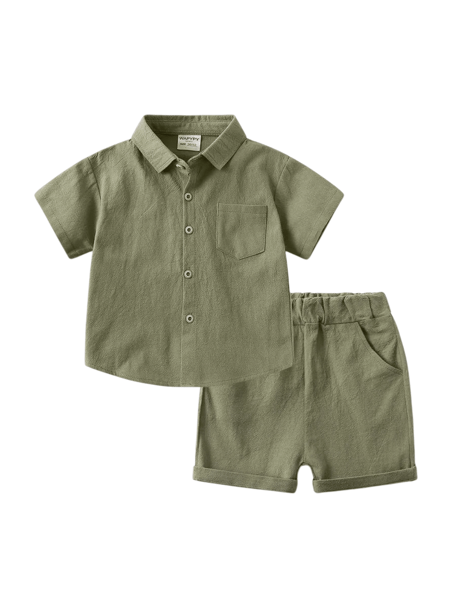 Milancel Kids Set Solid Shorts