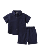 Milancel Kids Set Solid Shorts