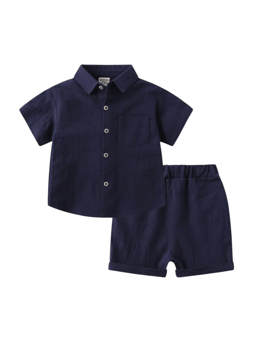 Milancel Kids Set Solid Shorts