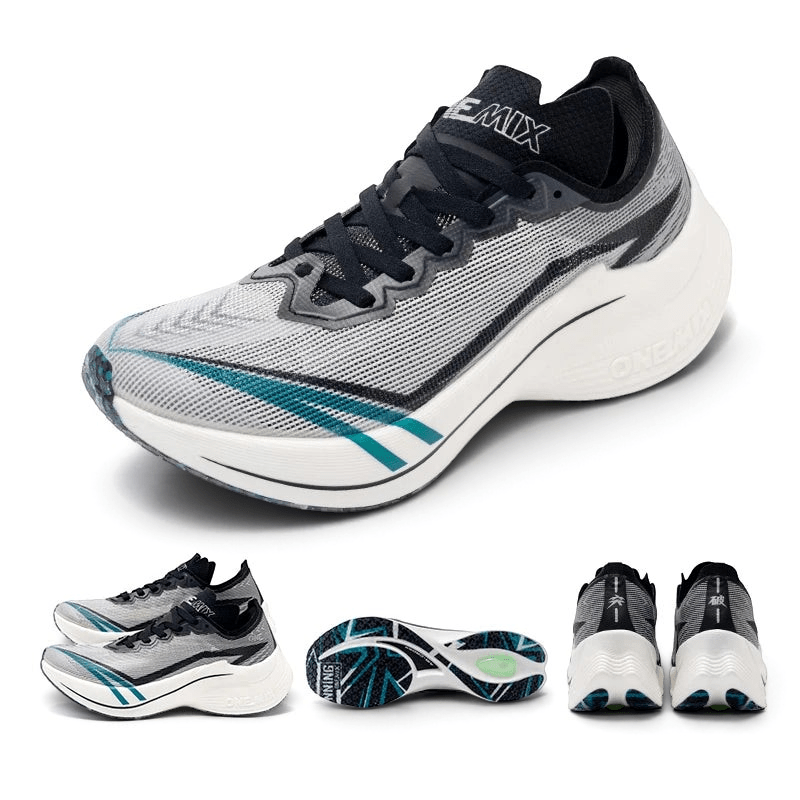 ONEMIX Tupo 2026 Carbon Plate Marathon Running Shoes Definitely silver