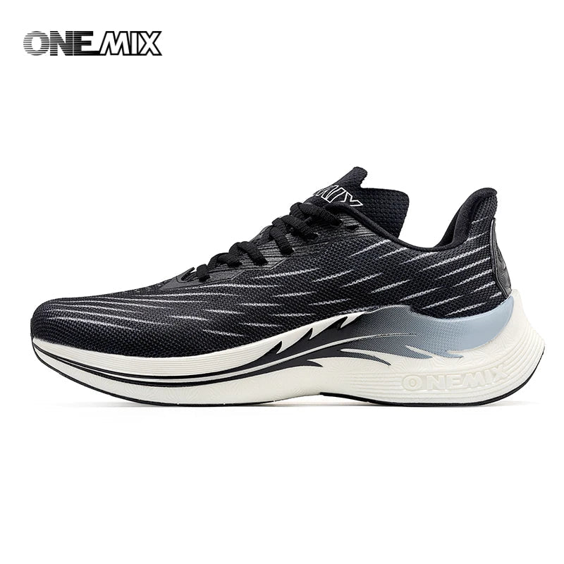 ONEMIX Unisex Mesh Lace-Up Running Shoes