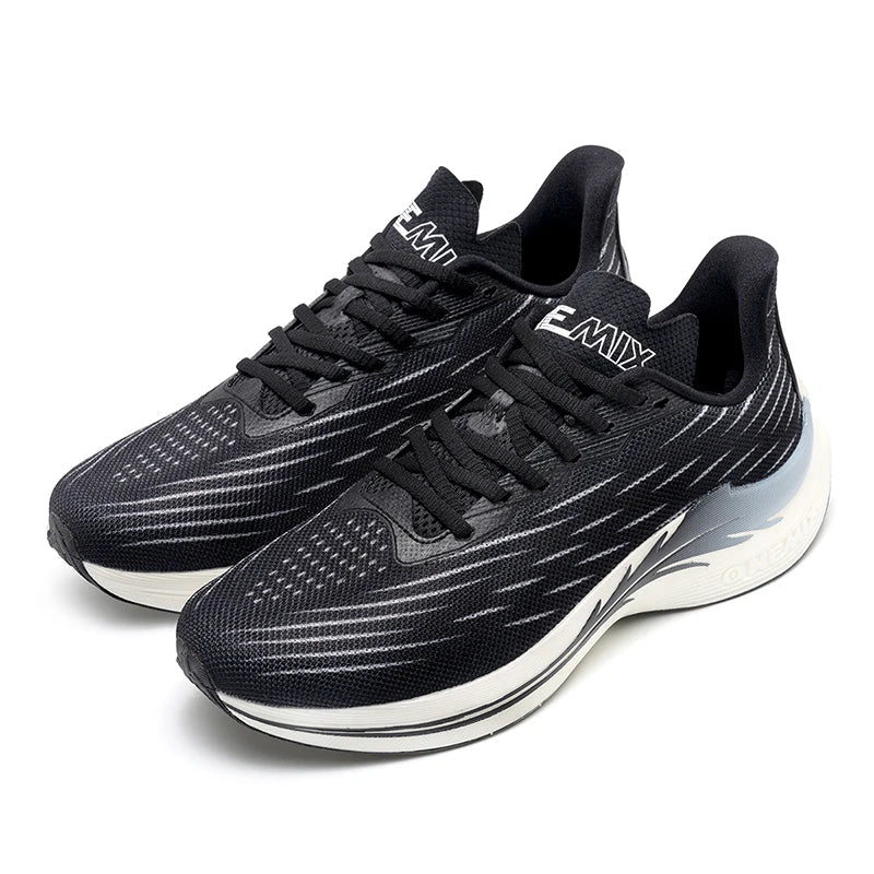 ONEMIX Unisex Mesh Lace-Up Running Shoes
