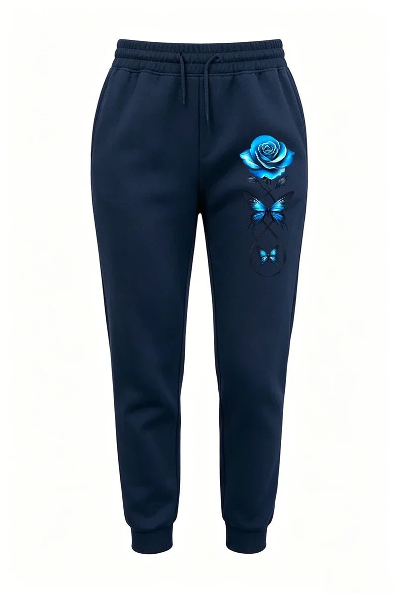 Outfits Hooded Sweatshirt Sportswear Pants Knit NavyPants