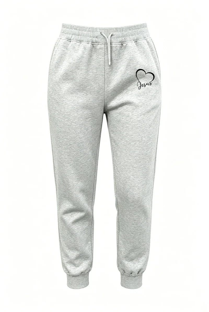 Outfits Hooded Sweatshirts Outdoors Pants Knit GreyPants