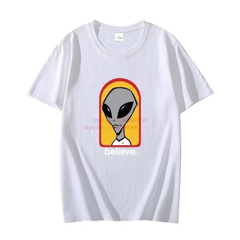 Oversized Cotton Graphic T Shirt Relaxed Fit