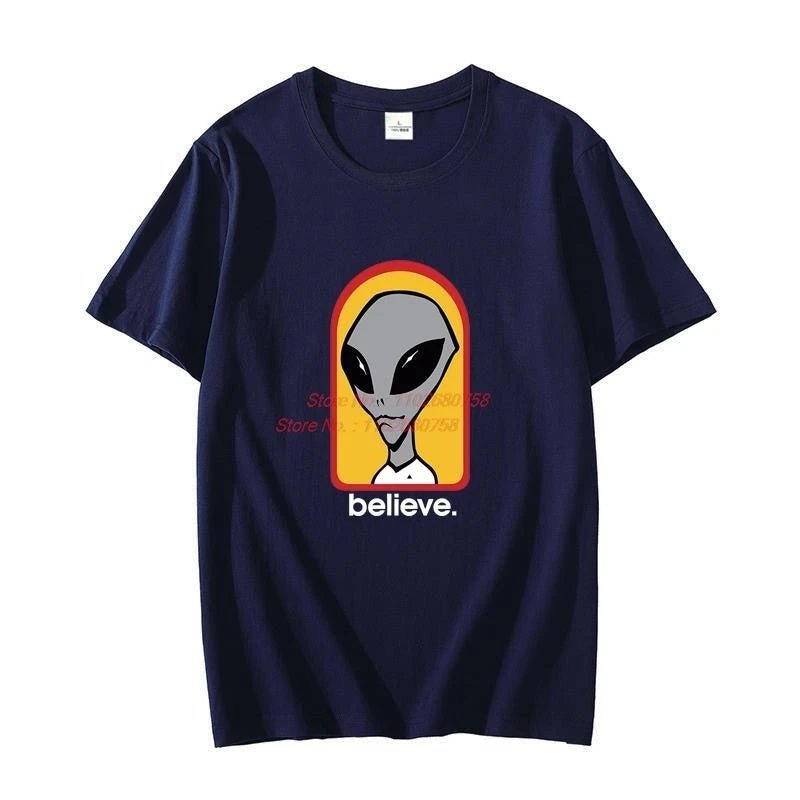 Oversized Cotton Graphic T Shirt Relaxed Fit